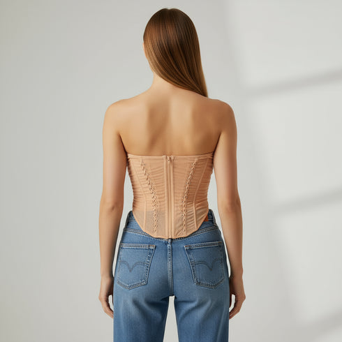 bustier-beige