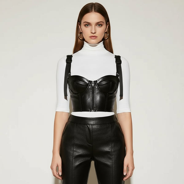 corset-con-tirantes-de-polipiel-negro