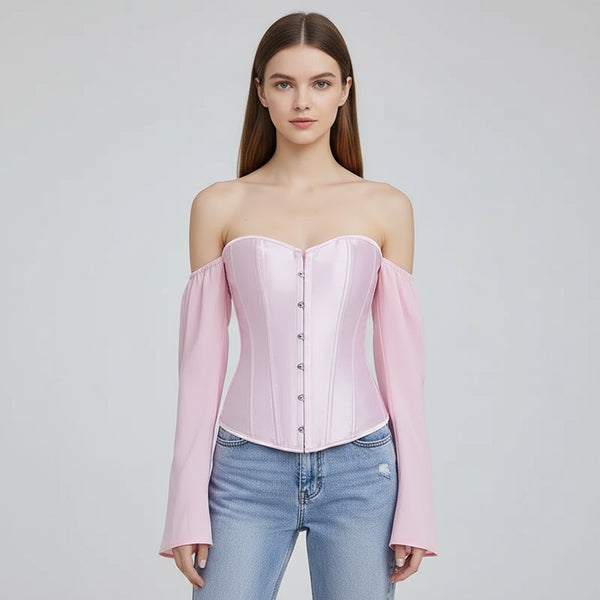 corset-rosa-con-mangas