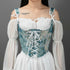 corset-vintage-azul-con-tirantes