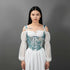 corset-vintage-azul-con-tirantes