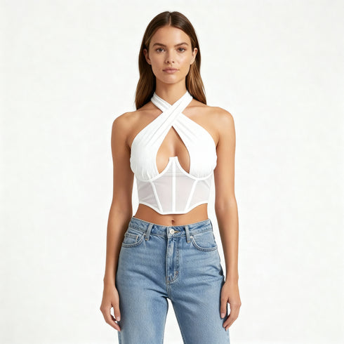 Bustier Con Tirantes