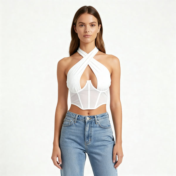 Bustier Con Tirantes